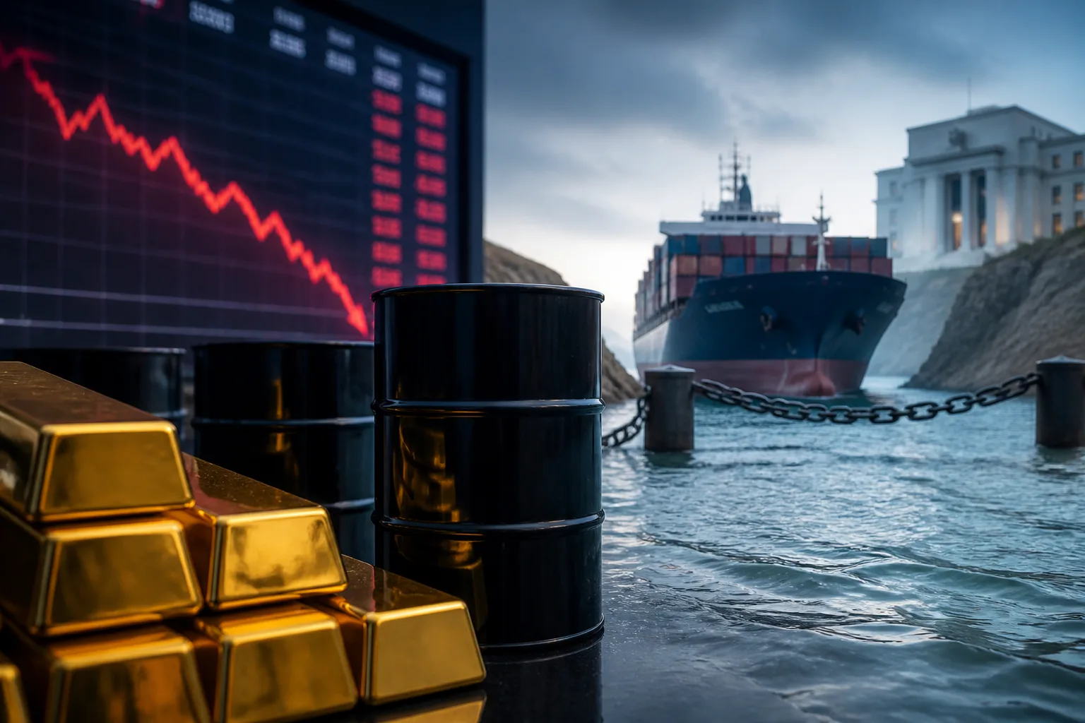Symbolbild: Gold fällt wegen hoher Energiekosten und Zinserwartungen
