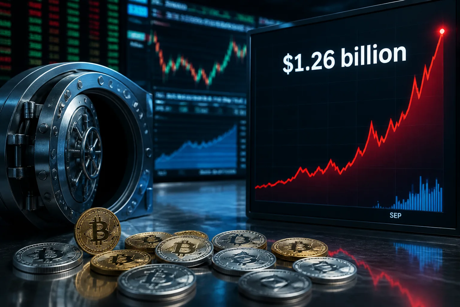 Symbolbild: Krypto-Sicherheitsverluste überschreiten im dritten Quartal 1,26 Milliarden Dollar