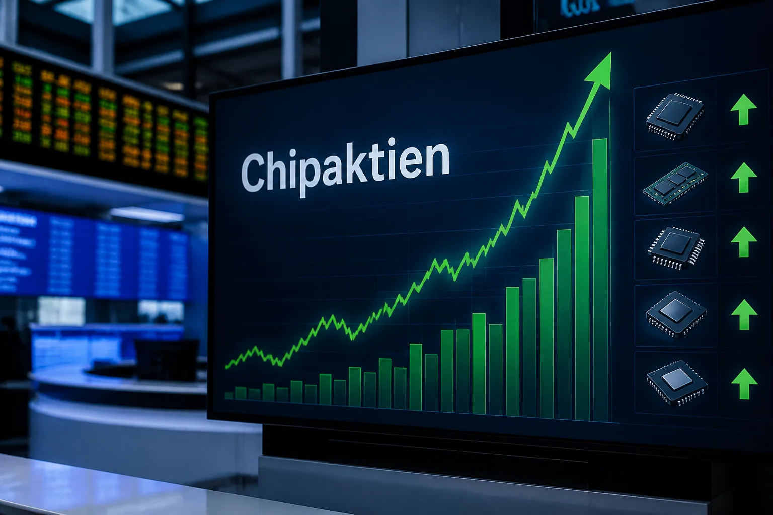 Symbolbild: Nikkei steigt um mehr als drei Prozent, Chipaktien führen Gewinne an