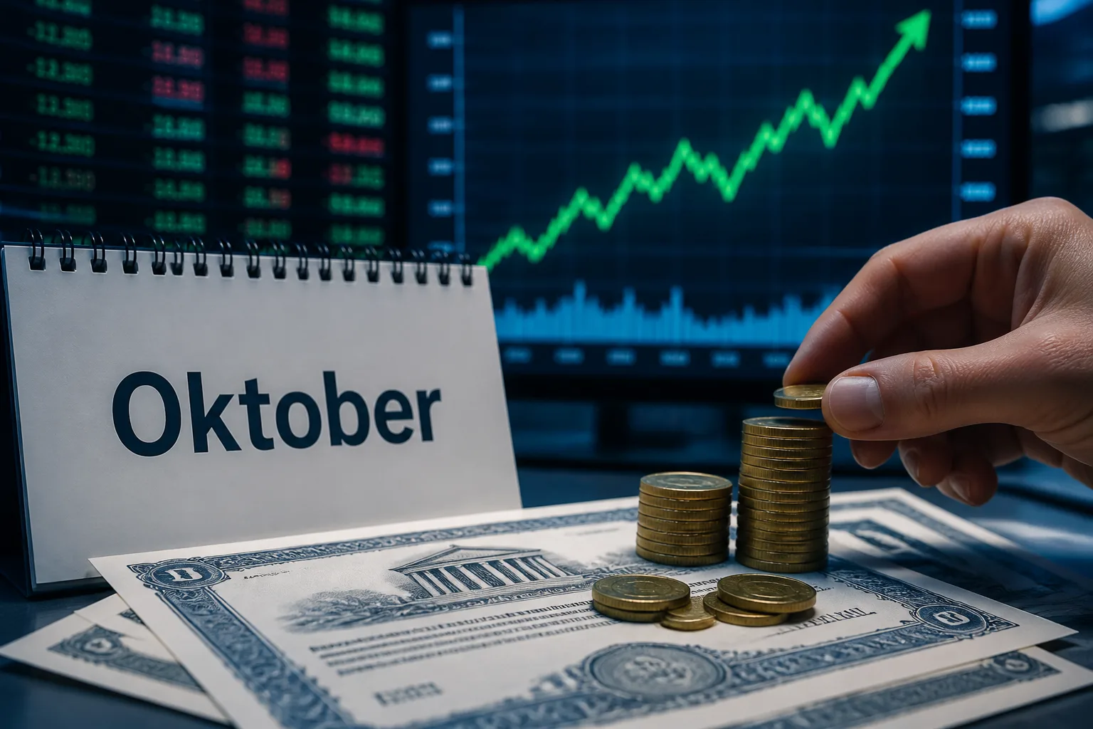 Symbolbild: Rubner erwartet im Oktober neue Käufe privater Anleger in US-Aktien