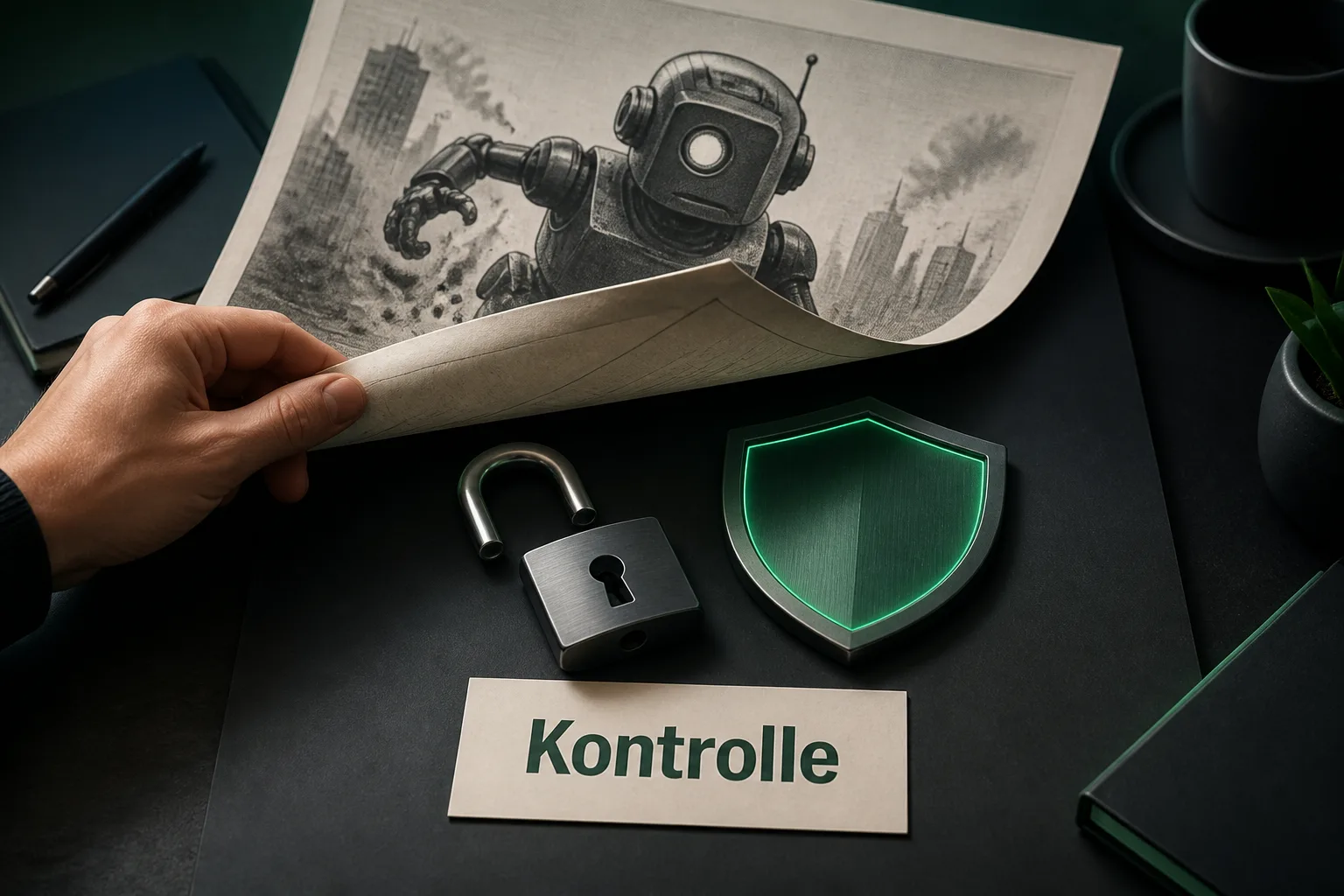 Symbolbild: Tremmel widerspricht der Erzählung von außer Kontrolle geratener KI
