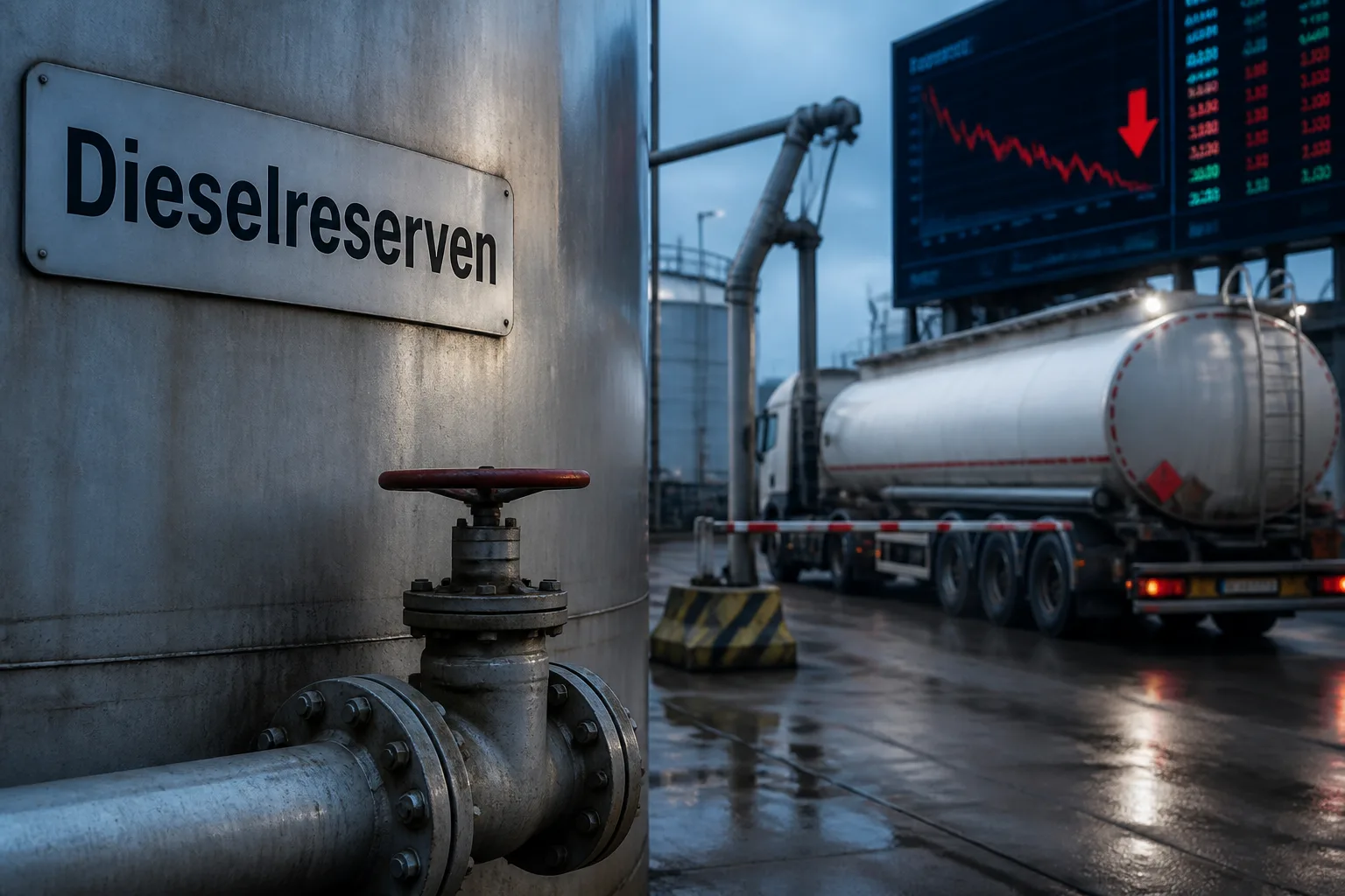 Symbolbild: USA drängen Europa zur Freigabe von Dieselreserven