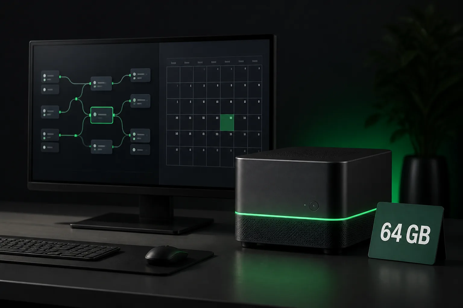 Symbolbild: NVIDIA bringt DGX Spark mit 64 GB Arbeitsspeicher auf den Markt