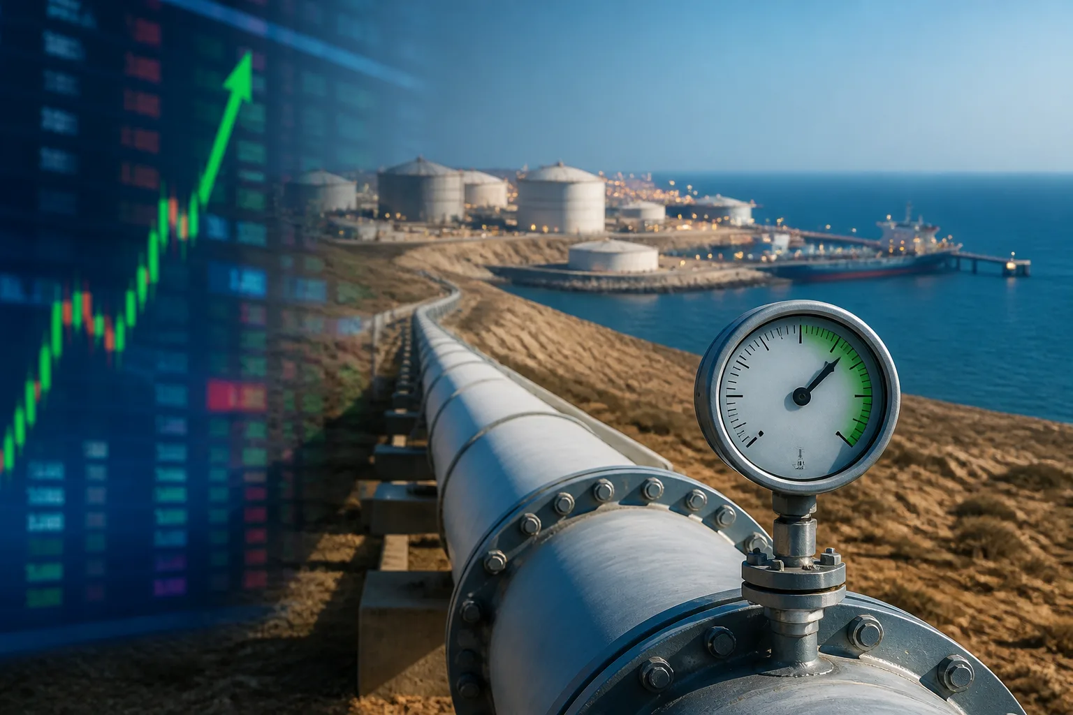 Symbolbild: Saudi-Arabien erhöht Ölfluss durch wichtige Pipeline auf über 80 Prozent