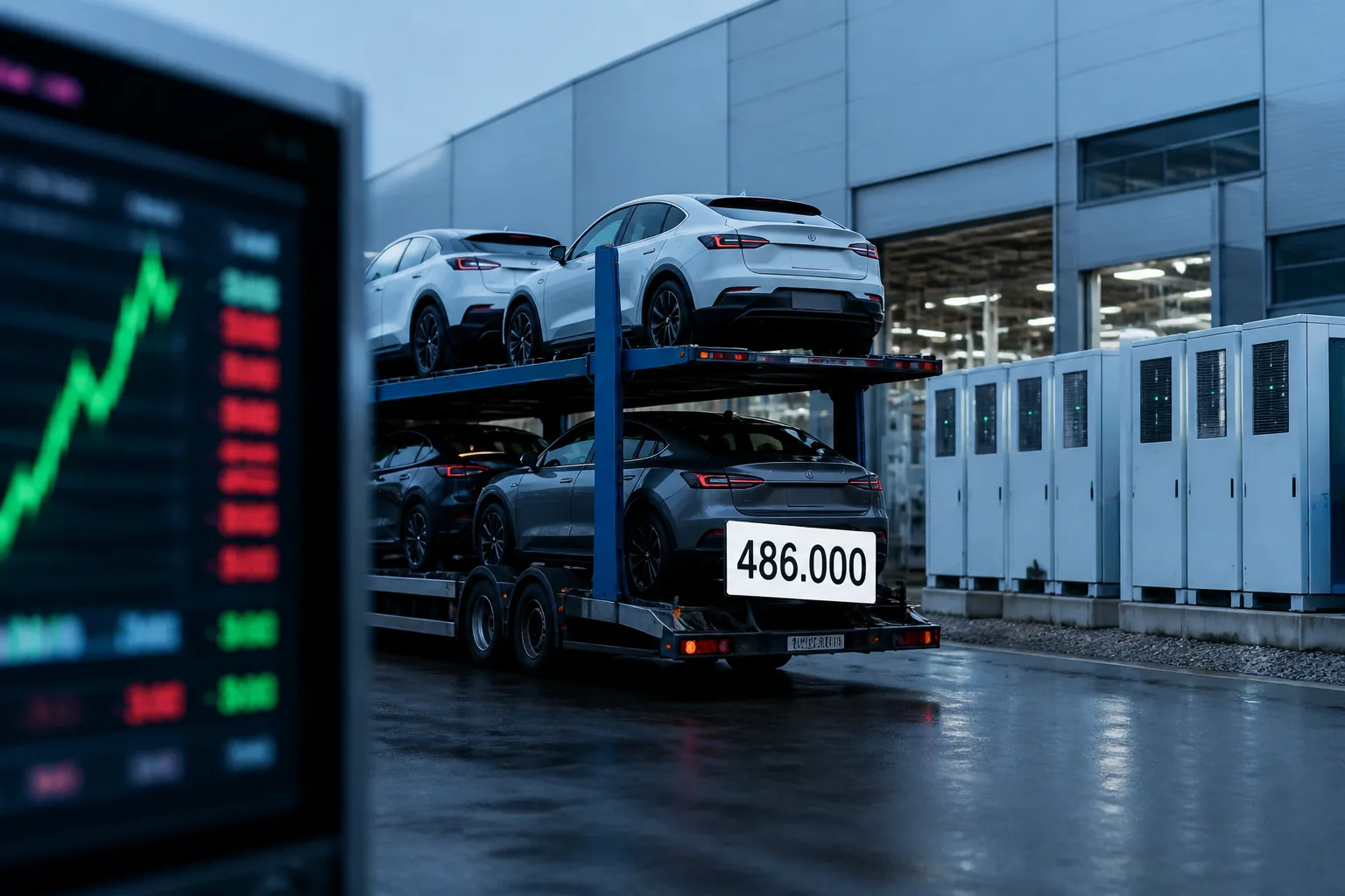 Symbolbild: Tesla meldet mehr als 486.000 Auslieferungen im dritten Quartal
