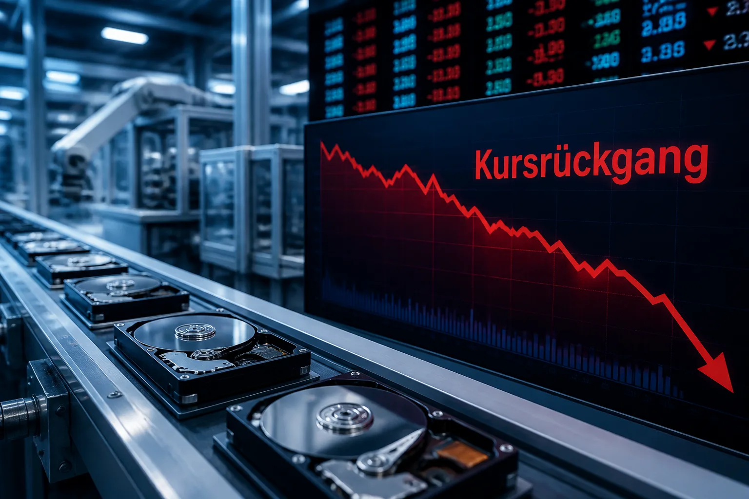 Symbolbild: Toshiba-Ausbau setzt Western Digital und Seagate unter Druck