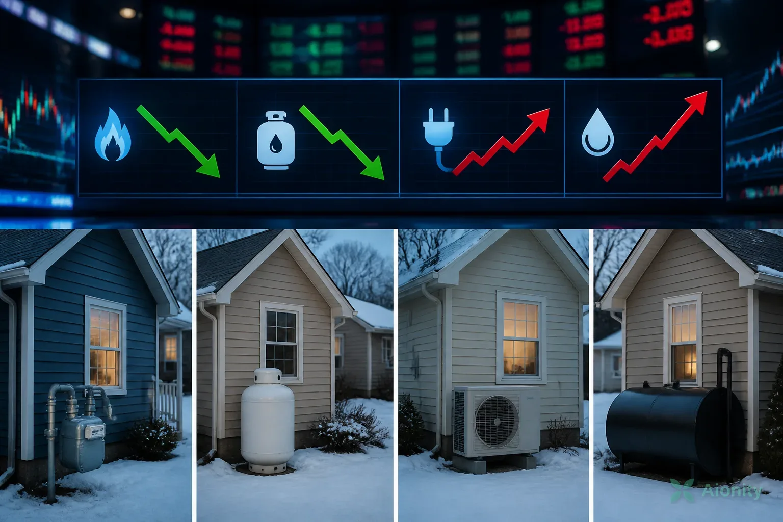Symbolbild: EIA erwartet unterschiedliche Heizkosten in den USA