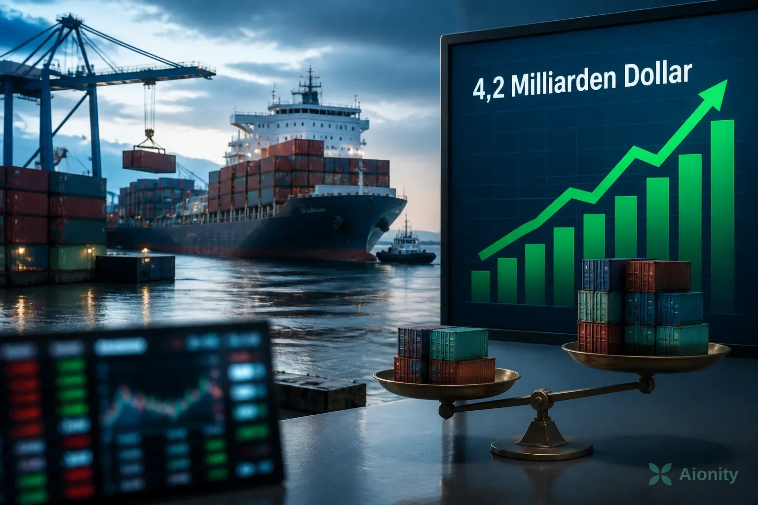 Symbolbild: Kanadas Handelsüberschuss steigt im August auf 4,2 Milliarden Dollar