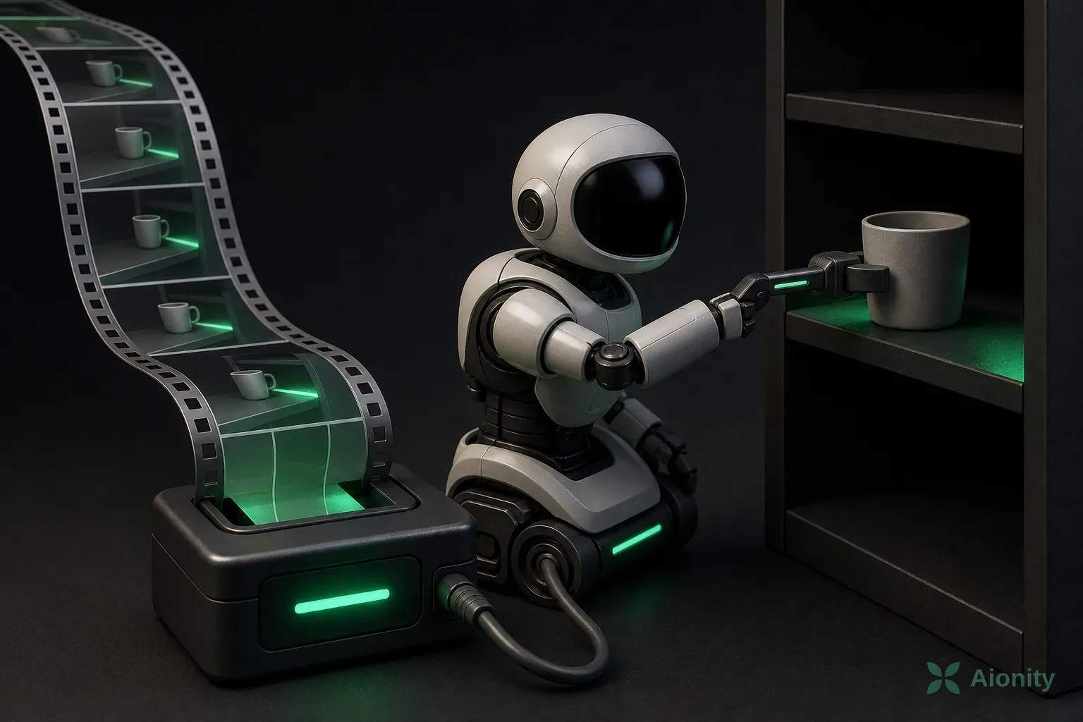 Symbolbild: Long-WAM nutzt längere Videohistorien für die Robotersteuerung
