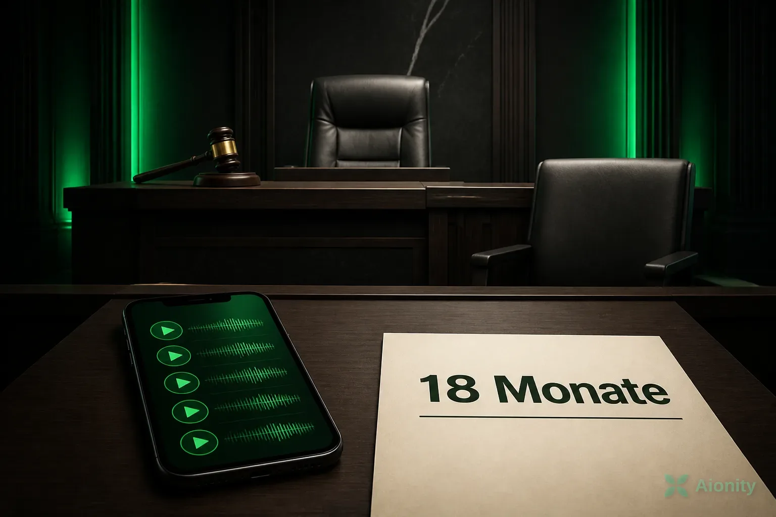 Symbolbild: US-Gericht verurteilt Betreiber von KI-Streamingbetrug zu 18 Monaten Haft
