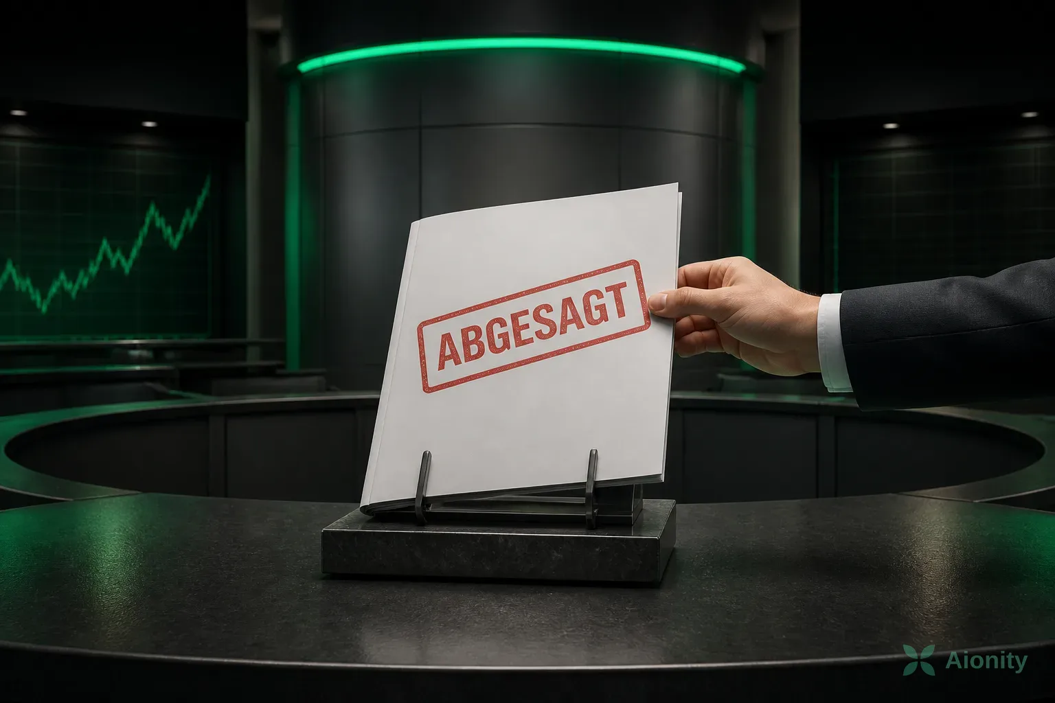 Symbolbild: Firmus zieht geplanten Milliarden-Börsengang zurück