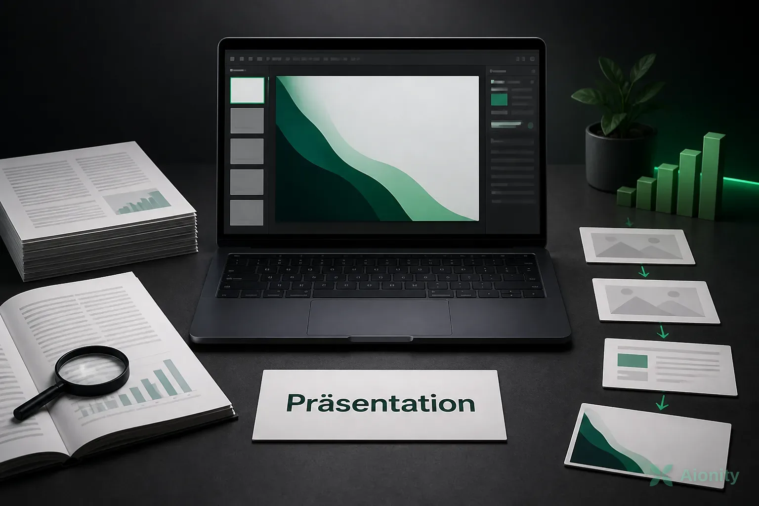 Symbolbild: thinkcell startet AI Suite für den Präsentationsworkflow
