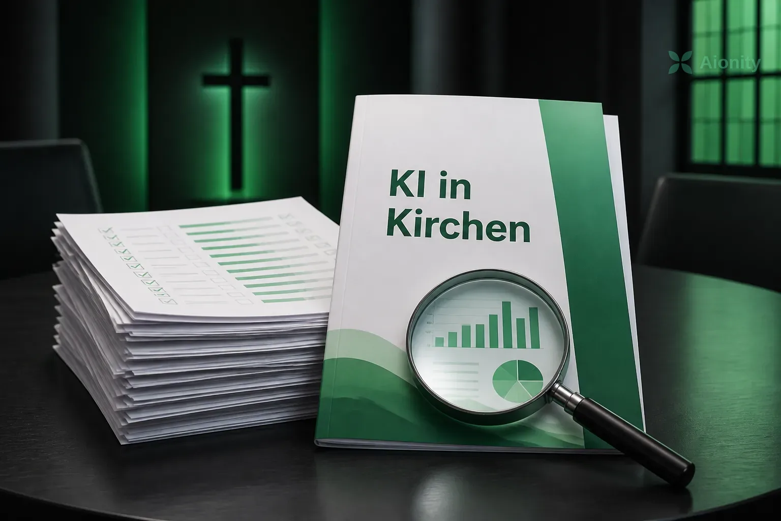 Symbolbild: Studie untersucht den Einsatz von KI in Kirchen