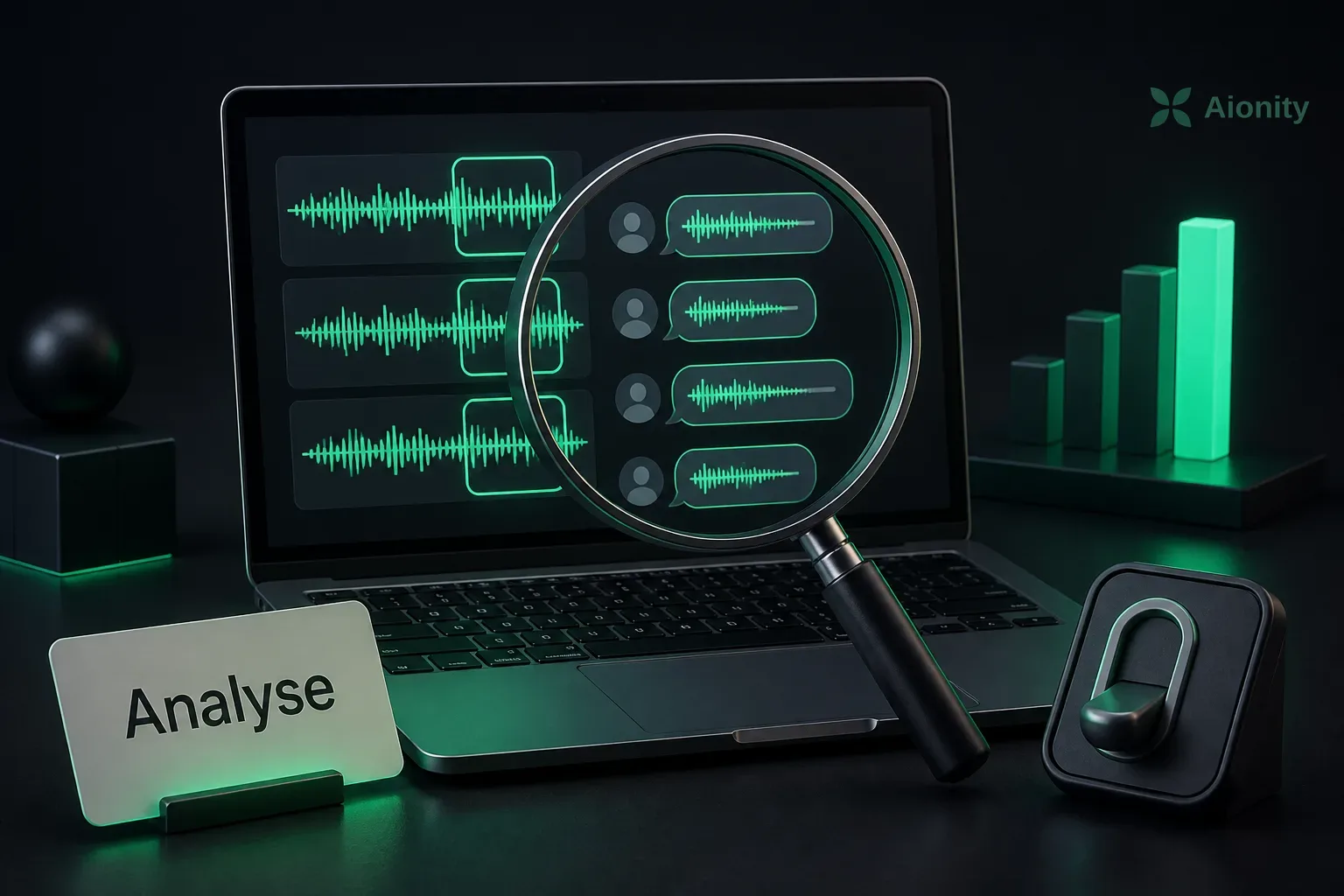 Symbolbild: Spitch empfiehlt Speech Analytics als Einstieg in KI-Projekte