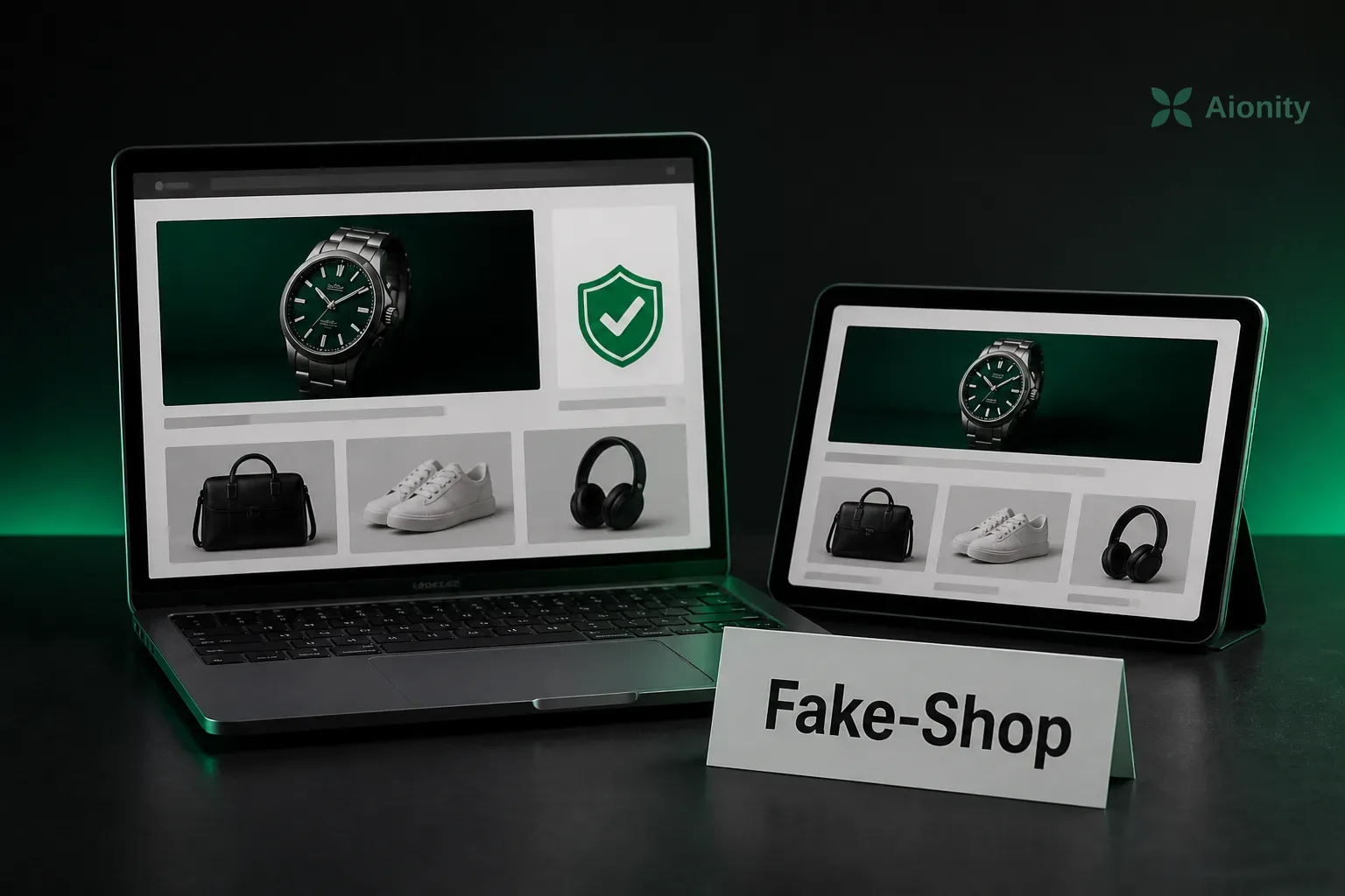 Symbolbild: KI erleichtert Betrügern den Aufbau professioneller Fake-Shops