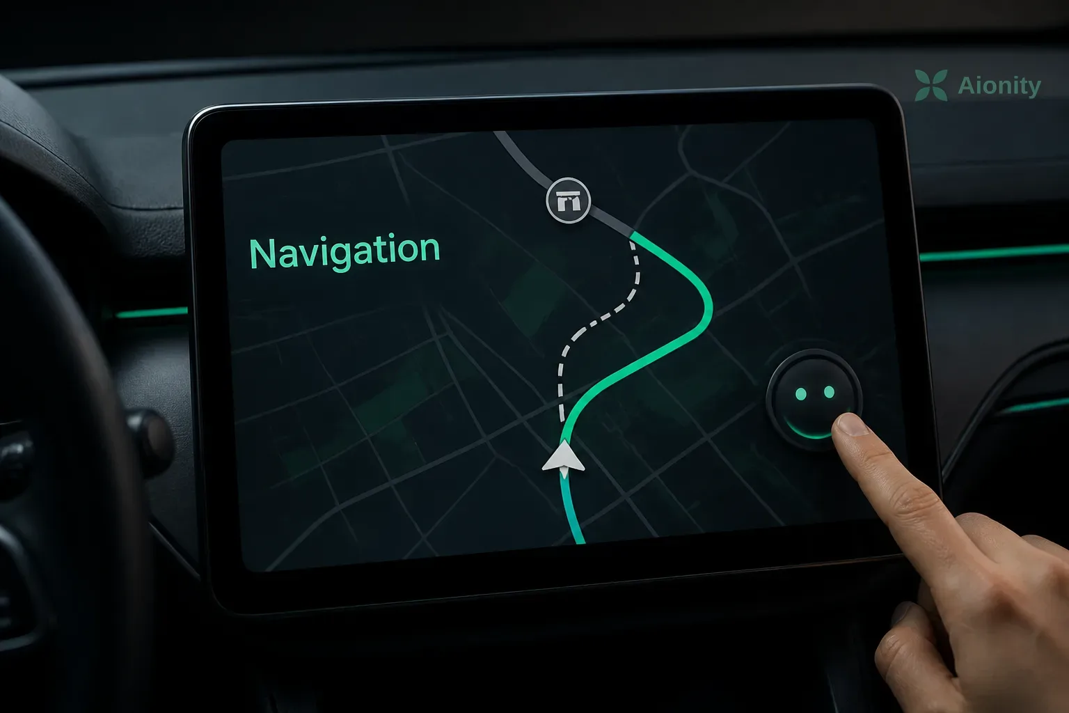 Symbolbild: Gemini beantwortet Fragen während der Navigation in Apple CarPlay
