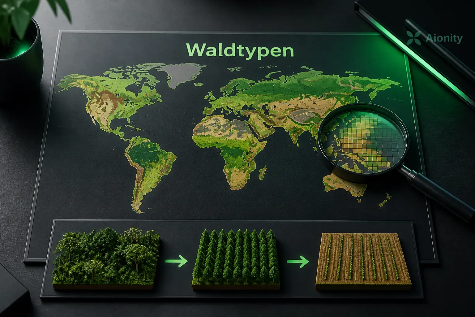 Symbolbild: Google DeepMind veröffentlicht globale Waldtypenkarte mit 10-Meter-Auflösung